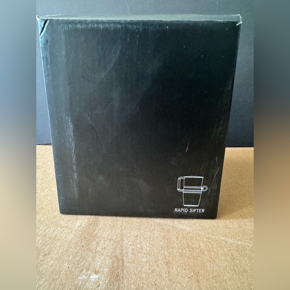 NIB Curtis Stone Pull Cord No Mess Rapid Sifter Measuring Cup Fine Mesh Flour - Picture 7 of 7